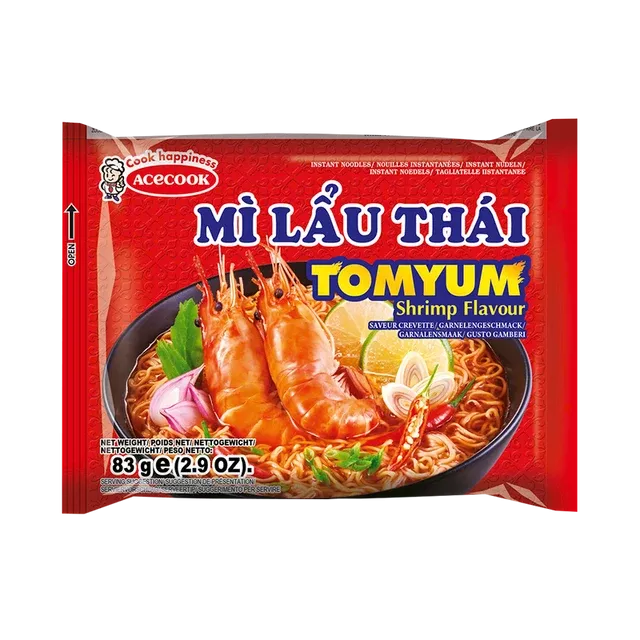 Nouilles saveur Tom Yum / Mi lau thai 83g ACECOOK