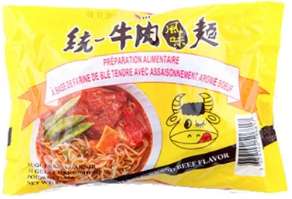 Nouilles saveur boeuf Taiwanais 85g TUNG-I