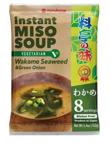 Soupe miso algue& onion Végétal 8x MARUKOME