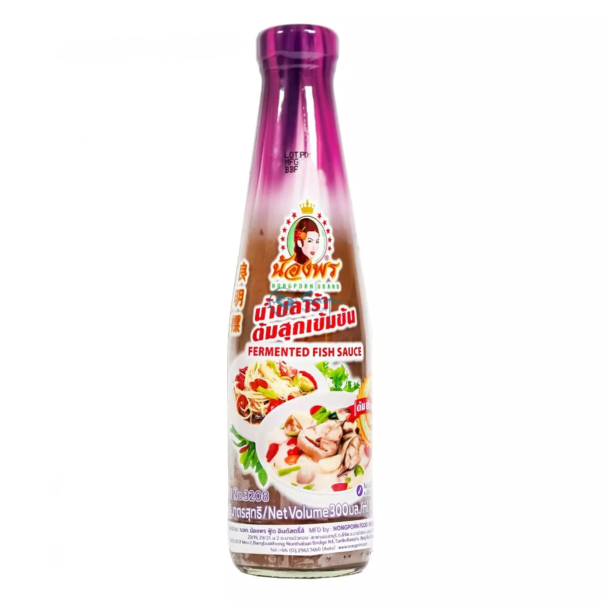 Sauce de poisson fermentée 300ml NONGPORRN