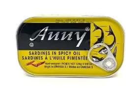 Sardine à l'huile pimentée 90g ANMY