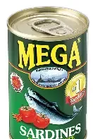 Sardines à la tomate 55g MEGA
