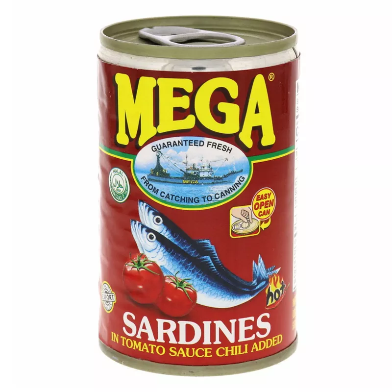 Sardines à la tomate chilli 155g MEGA