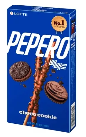 Pepero biscuit stick choco cookie 32g LOTTE