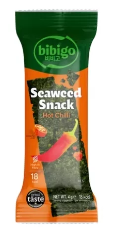 Seaweed snack hot chilli 4g BIBIGO