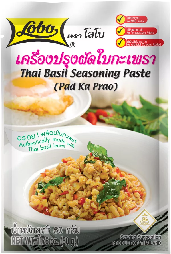 Pad Ka Prao / thai basil seasoning paste 50g LOBO