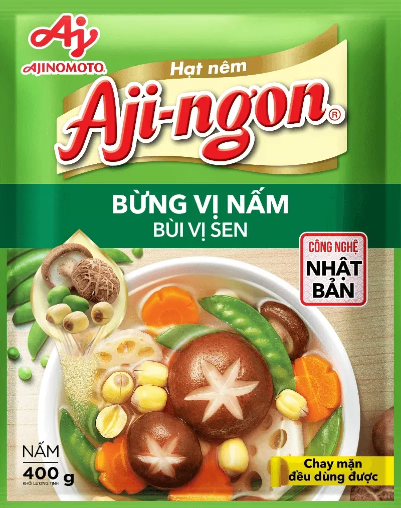 Bouillon champignon/lotus 400g AJI-NGON