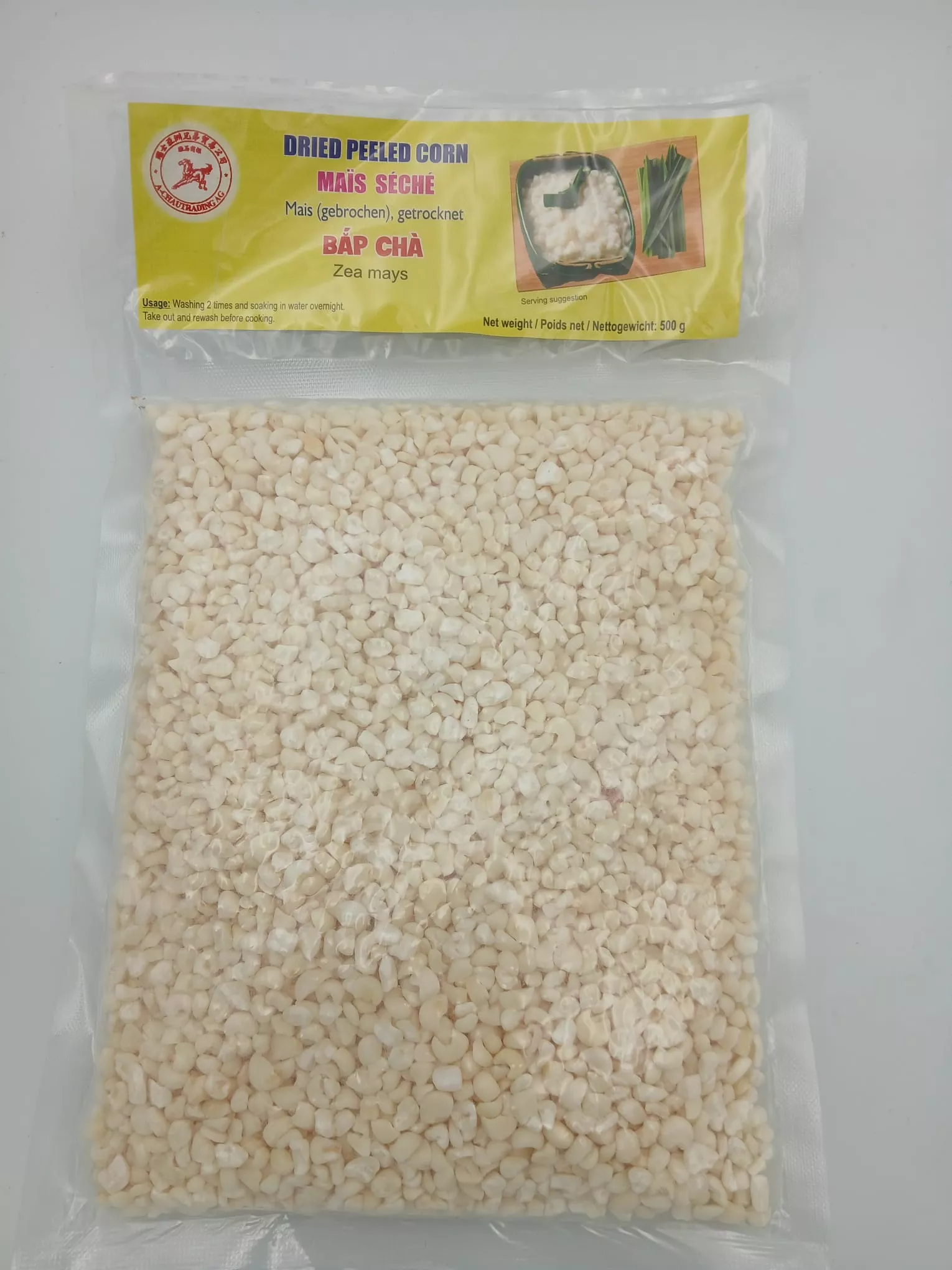 Maïs pelé / bap trai tra 500g HORSE