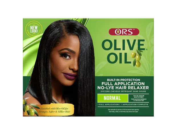 Organic olive oil défrisant set normal ORS