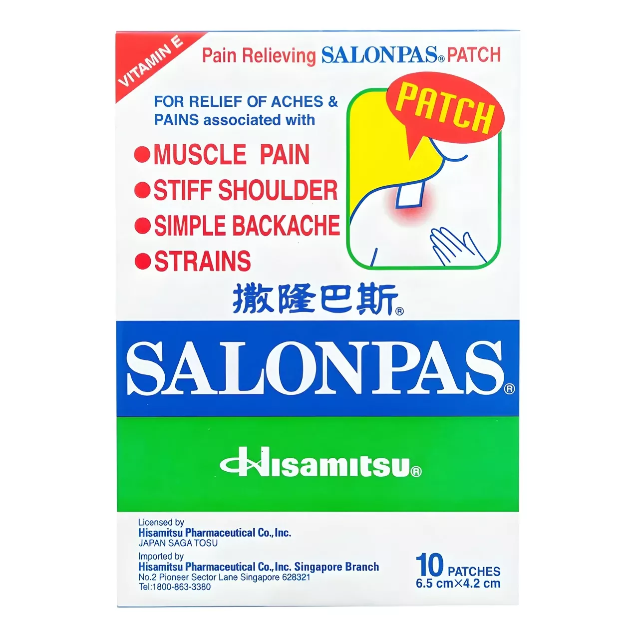 Salonpas plaster 12x HIRAMITSU