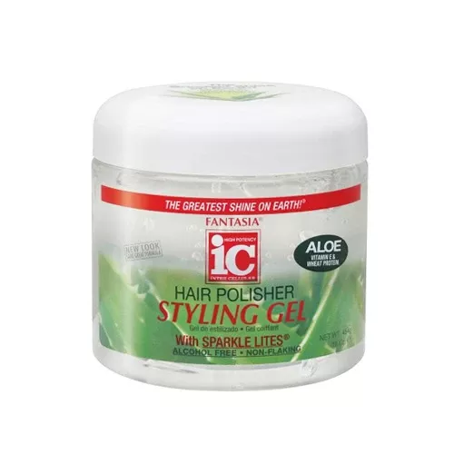 IC ALOE HAIR GEL  POLISHER 16OZ bonus