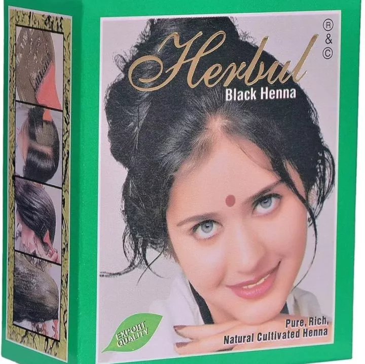 Henna  Black / Couleur noir 6 sachets HERBUL