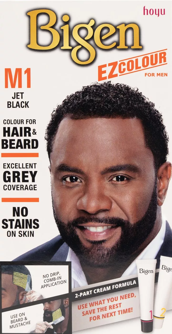 Teinte cheveux  NOIR M1 2 tubes for man  BIGEN