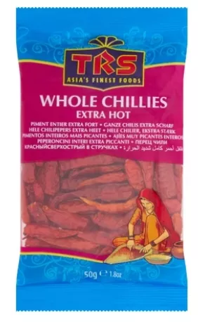 Piments séchés extra fort 50g TRS