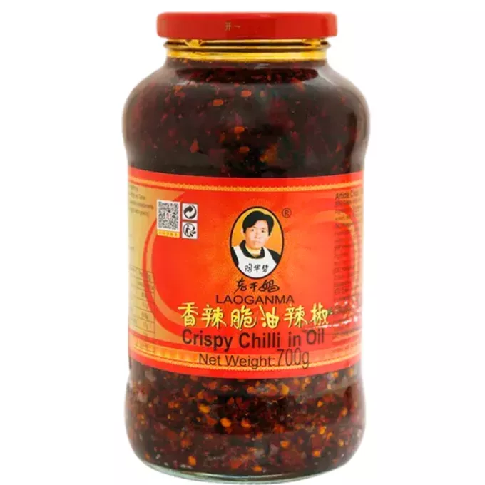 Piment à l'huile croquant / Chilli in oil  670g LAOGANMA