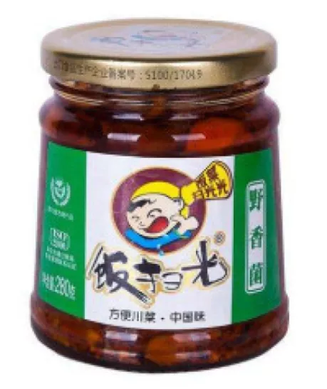 Preserved mushrooms 280g T.D.QIE