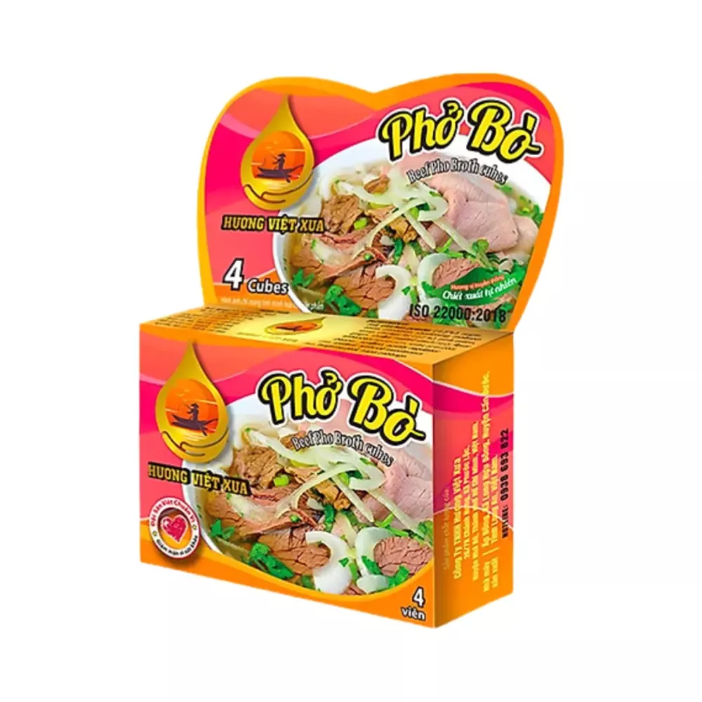 Préparation pour PHO BOEUF 75g 4 cubes H.V.XUA