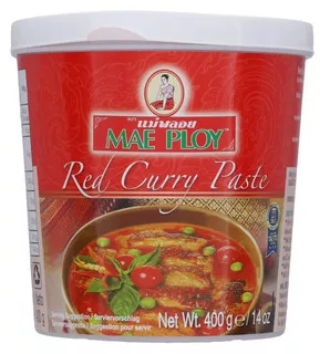 Pâte de curry rouge 400g MAE PLOY
