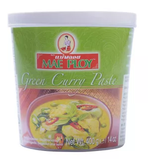 Pâte de curry verte 400g  MAE PLOY
