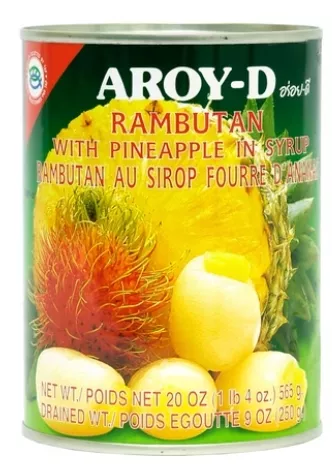 Rambutan et Ananas au sirop 565g AROY-D