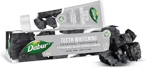 Dentifrice au charbon  200g DABUR
