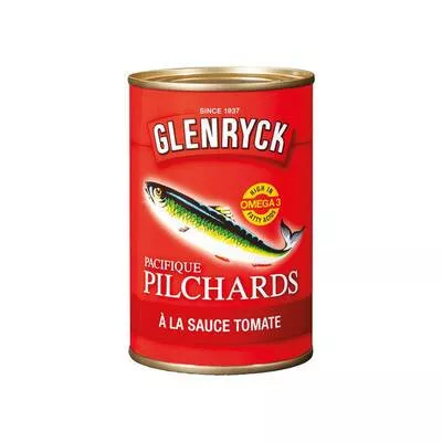Pilchards à la sauce tomate piquante 400g GLENRYCK