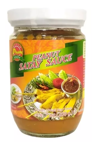Satay sauce peanut 200g MADAM PUM