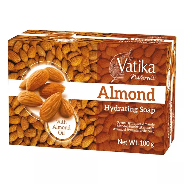 Soap Hydrating ALMONG Vatika 100g au ieu de Fr 4.60