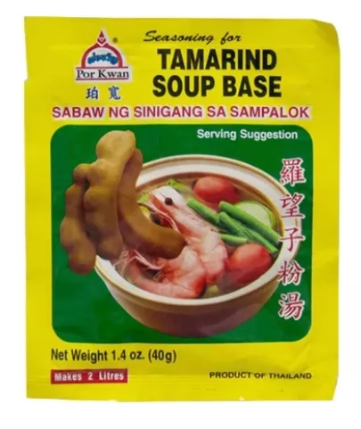 Tamarin soupe base en poudrre 40g POR KWAN