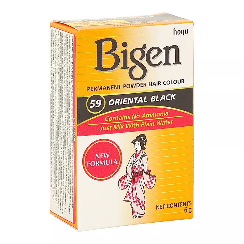 Teinte cheveux noir/oriental black n°59 BIGEN